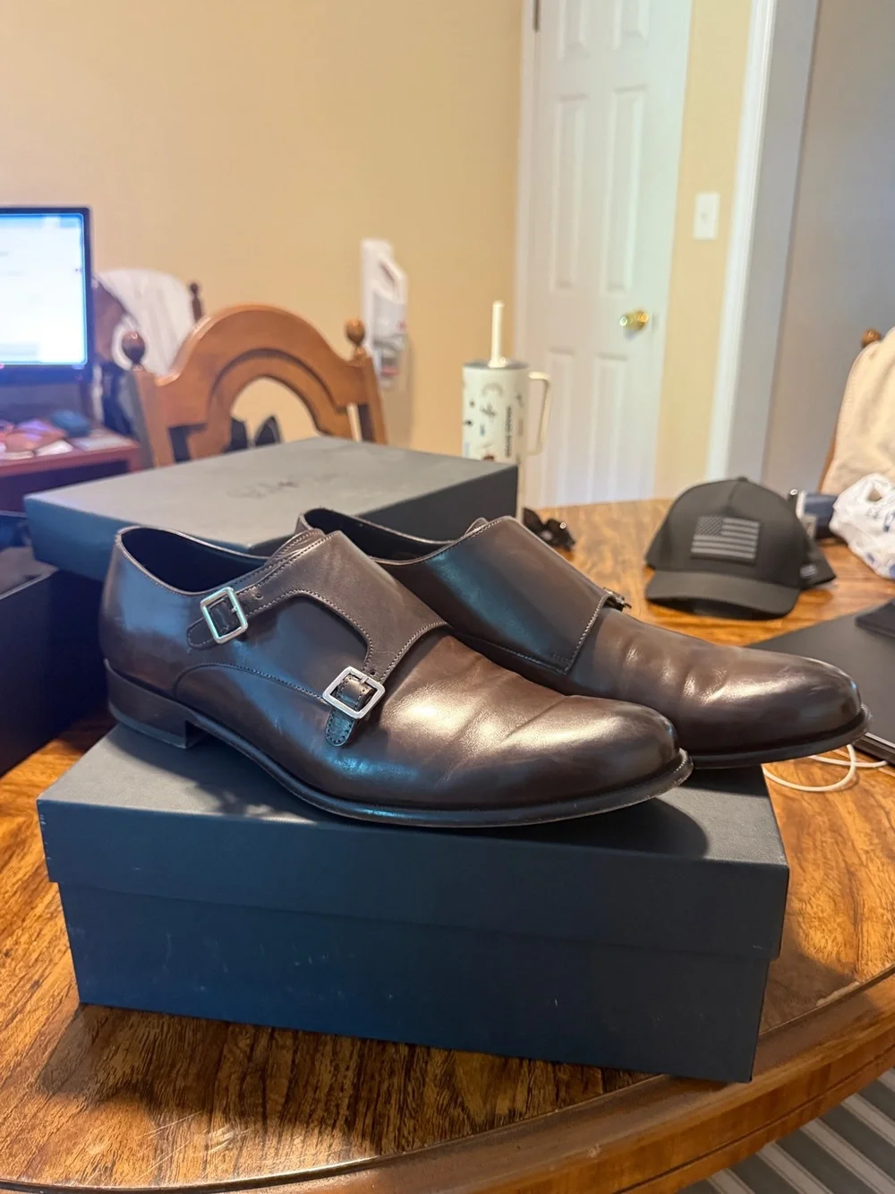 Paul Evans THE POITIER DOUBLE MONK STRAP